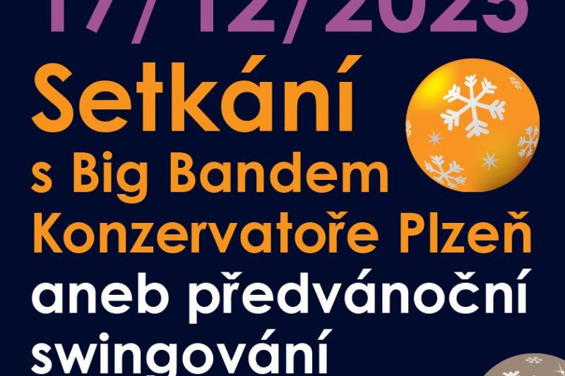 Setkání s Big Bandem Konzervatoře Plzeň